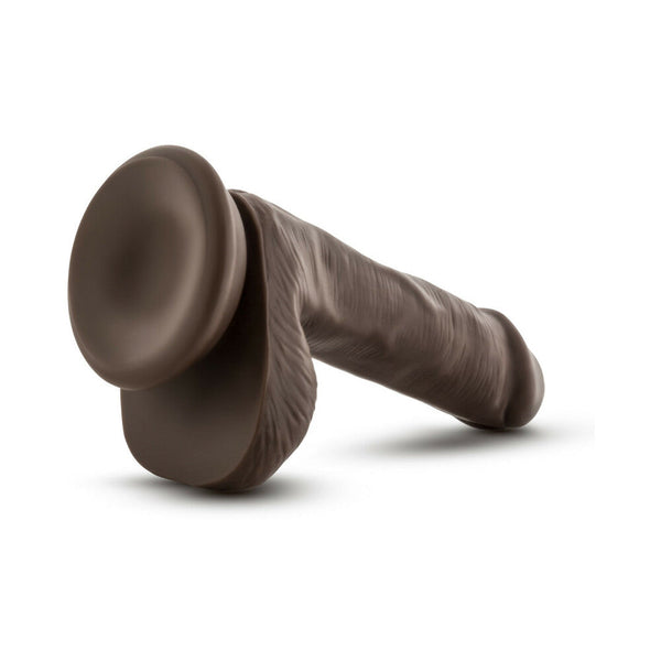 Loverboy Top Gun Tommy Realistic 6 in. Dildo with Balls Brown