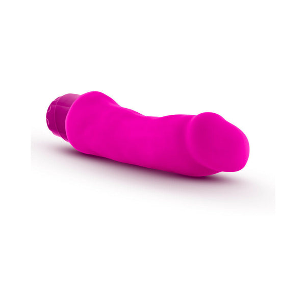 Marco 7.75 in. Silicone Vibrating Dildo Pink