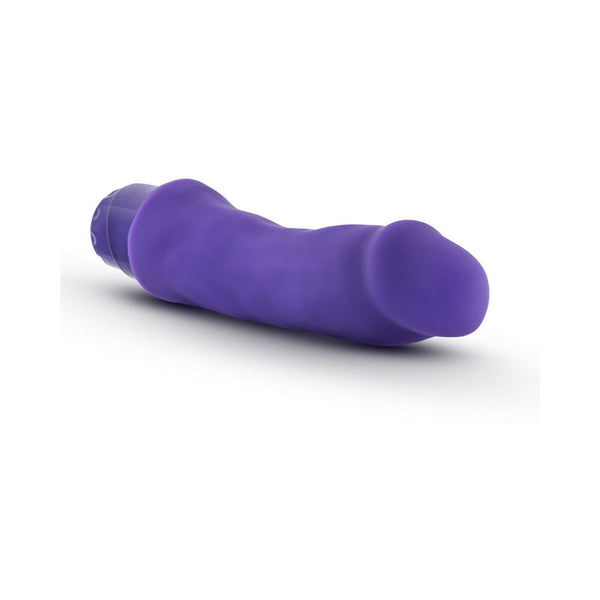 Marco 7.75 in. Silicone Vibrating Dildo Purple
