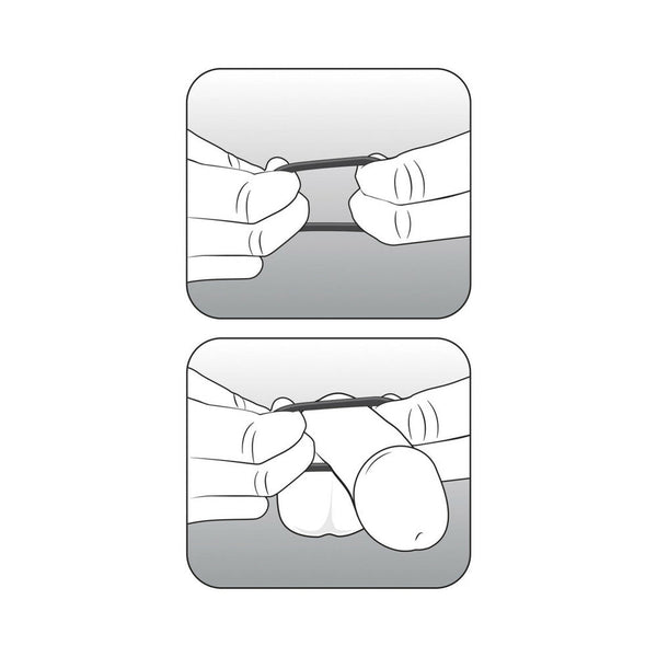 Blush Performance VS2 Pure Premium Silicone Cockrings 3-Pack Small White