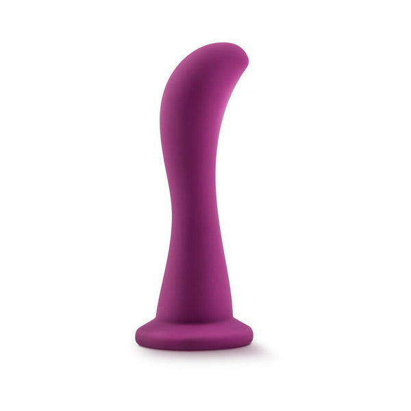 Bellatrix 6.25 in. Curved Dildo with Suction Cup Plum
