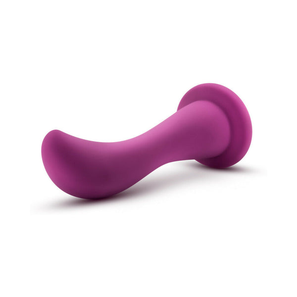 Bellatrix 6.25 in. Curved Dildo with Suction Cup Plum