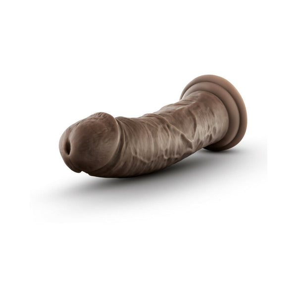 Realistic 8 in. Dildo Brown