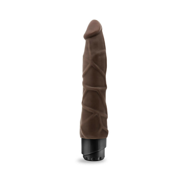 Vibe 1 Realistic 9 in. Vibrating Dildo Brown