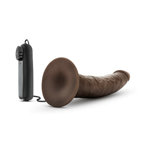 Dr. Dave Realistic 7 in. Vibrating Dildo Brown