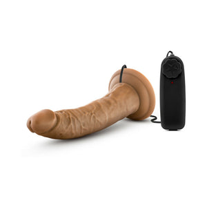 Dr. Dave Realistic 7 in. Vibrating Dildo Tan