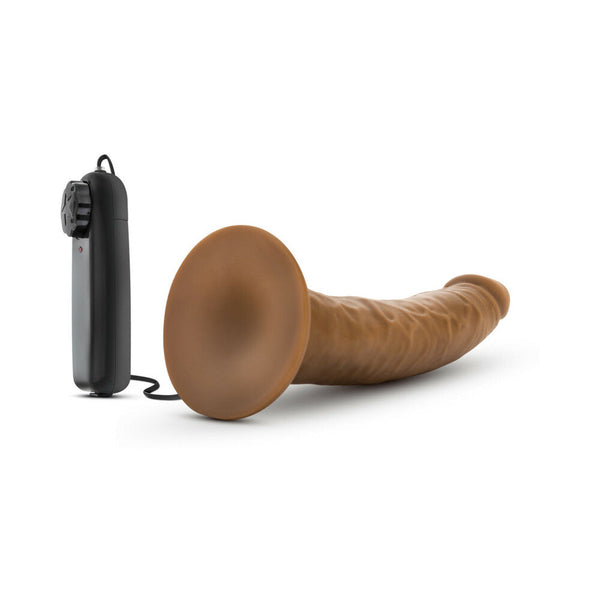 Dr. Dave Realistic 7 in. Vibrating Dildo Tan