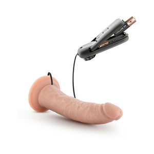 Dr. Dave Realistic 7 in. Vibrating Dildo Beige