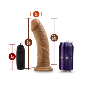 Dr. Joe Realistic 8 in. Vibrating Dildo Tan