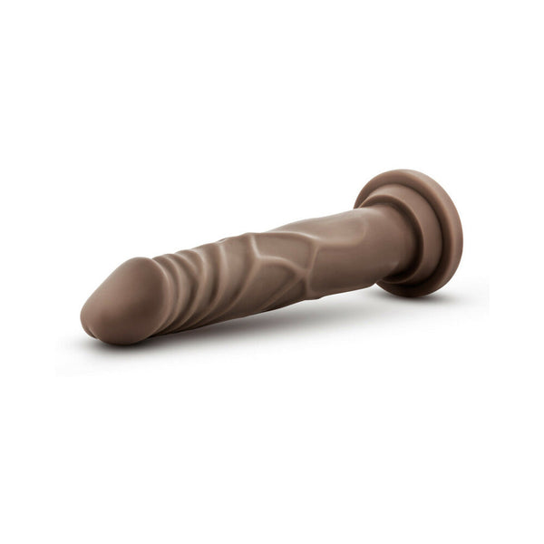 Basic 7.5 Realistic 7.5 in. Dildo Brown