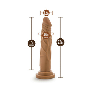 Basic 7.5 Realistic 7.5 in. Dildo Tan