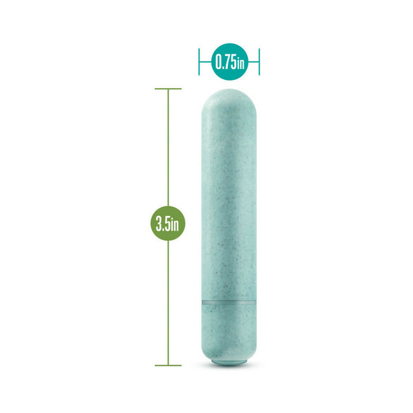 Eco Bullet Single-Speed Vibrator Aqua