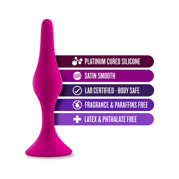 Silicone Beginner Plug Medium Pink