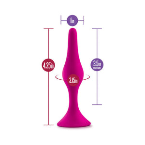 Silicone Beginner Plug Medium Pink