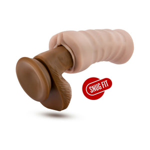 Ashley Vagina Stroker with Bullet Vibrator Beige