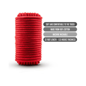 Bondage Rope 32 ft. / 10 m Red