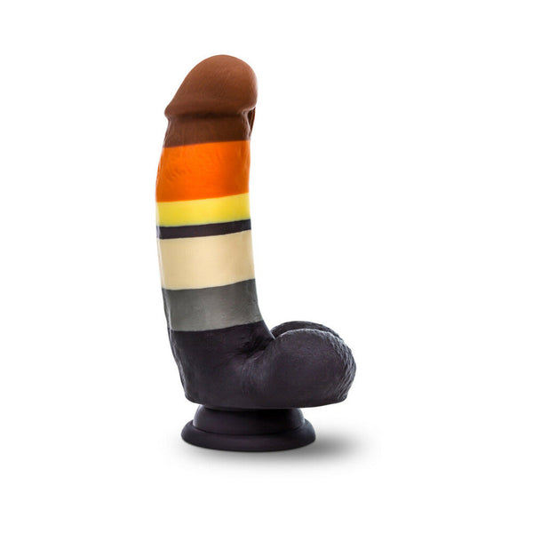 Pride P9 Bear 7 in. Silicone Dildo with Balls