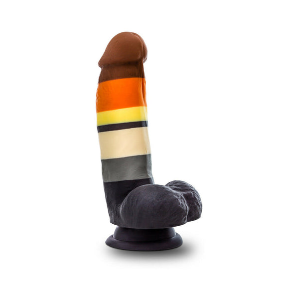 Pride P9 Bear 7 in. Silicone Dildo with Balls