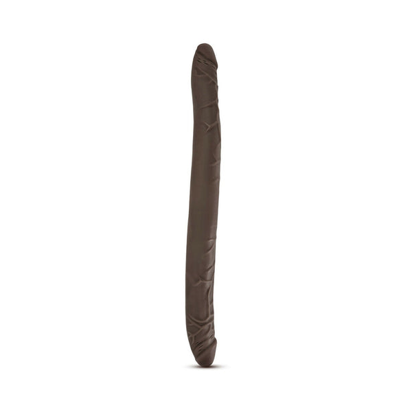 16 in. Double Dildo Brown