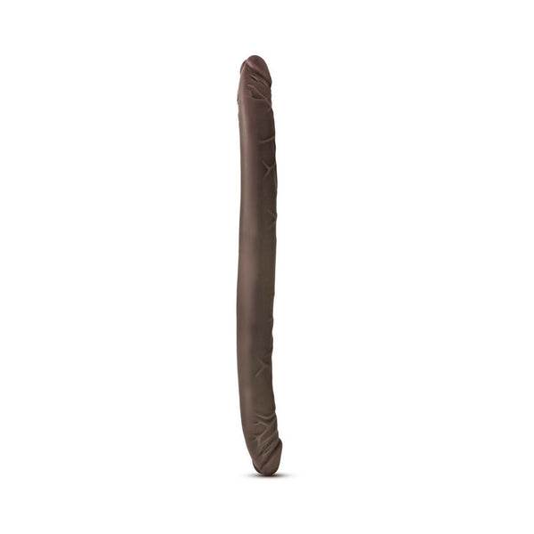 16 in. Double Dildo Brown