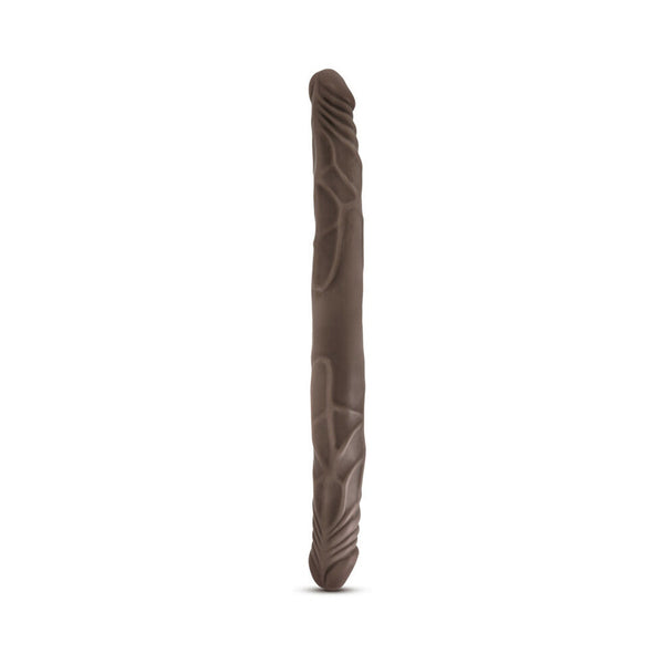 14 in. Double Dildo Brown