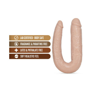 Dr. Double Realistic 18 in. Dual-Ended Dildo Beige