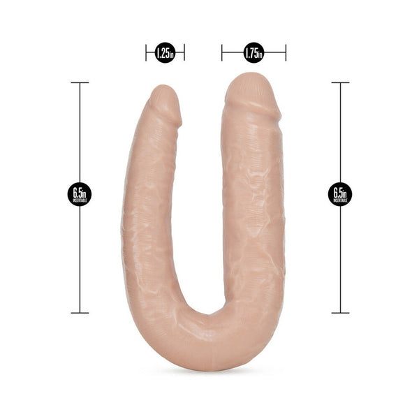 Dr. Double Realistic 18 in. Dual-Ended Dildo Beige