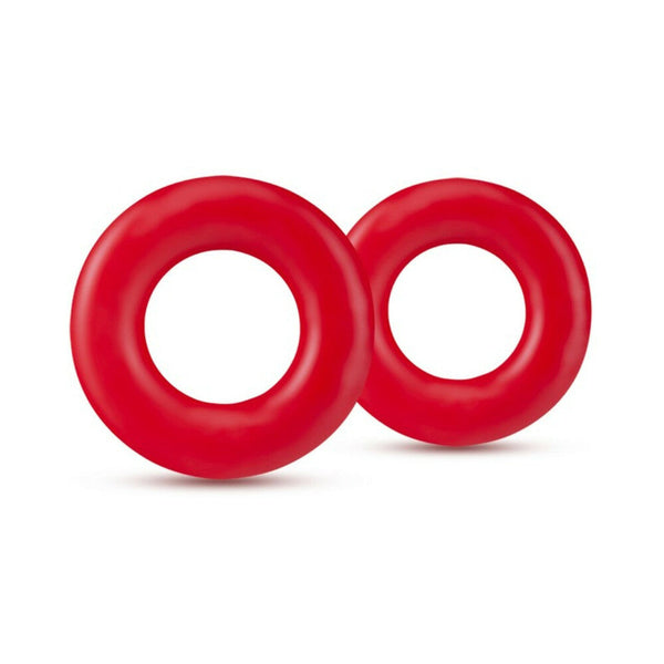 Donut Rings Cockring 2-Pack Red