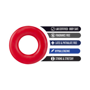 Donut Rings Cockring 2-Pack Red