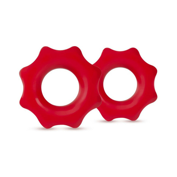 Nutz Cockring 2-Pack Red