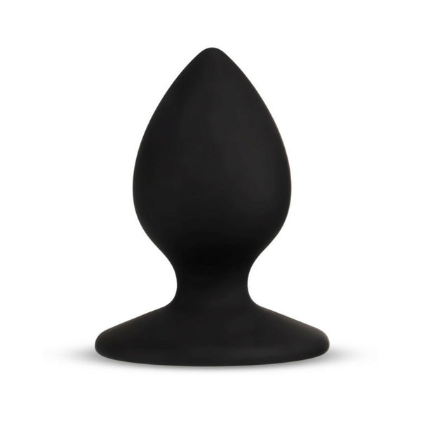 ''Slut'' Silicone Anal Plug Black