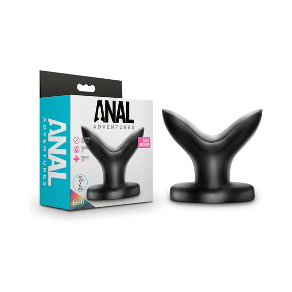 Blush Anal Adventures Anal Anchor Expanding Plug Black