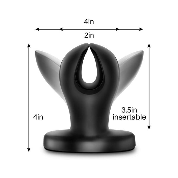 Anal Anchor Expanding Plug Black