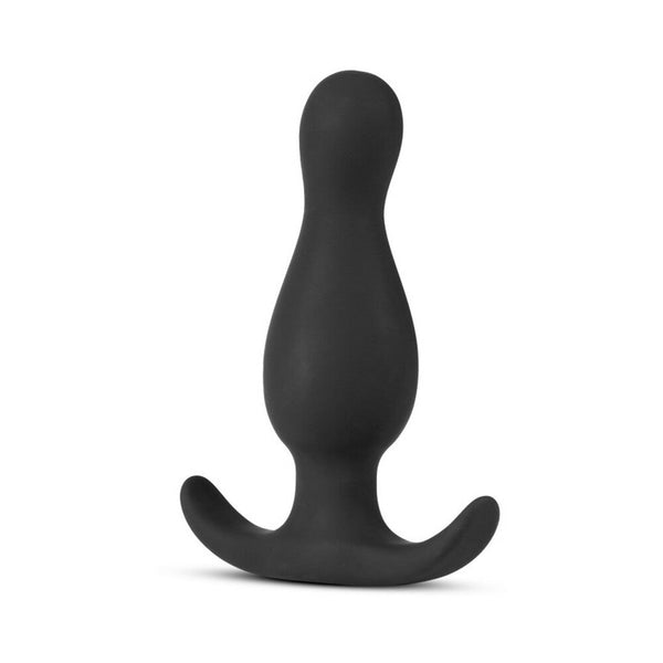 Silicone Curve Plug Black