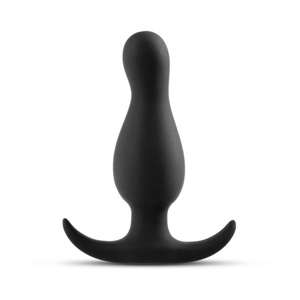 Silicone Curve Plug Black