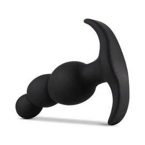 Silicone Stacked Plug Black