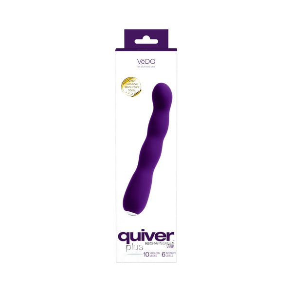 Quiver Plus Rechargeable Vibe Deep Purple