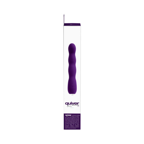 Quiver Plus Rechargeable Vibe Deep Purple