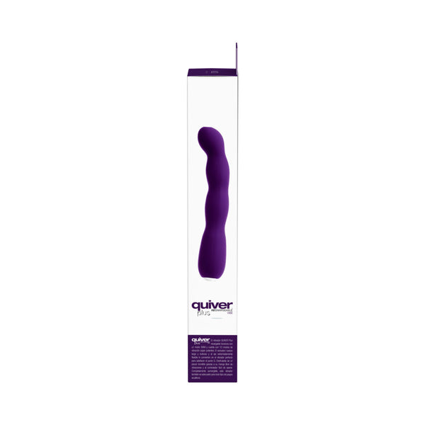Quiver Plus Rechargeable Vibe Deep Purple