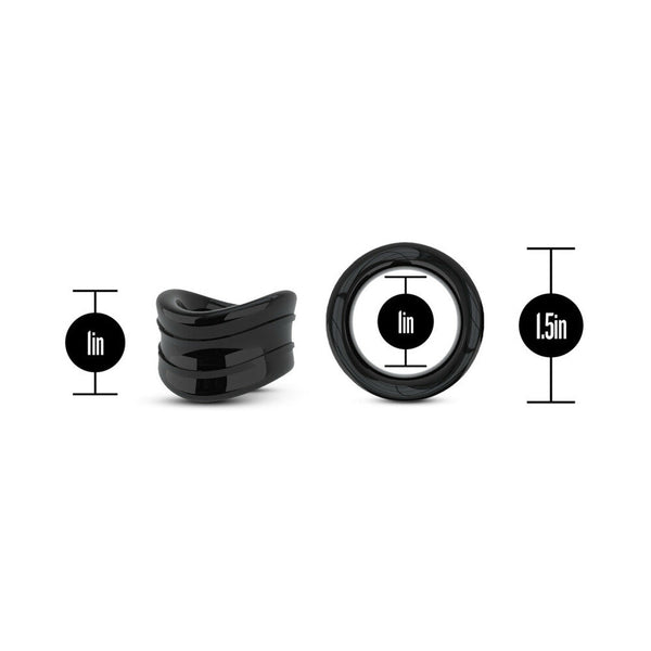 Beef Ball Stretcher Snug 1 in. Black