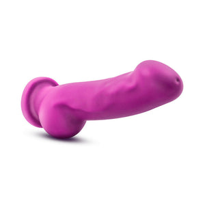 D7 Ergo 7.5 in. Dual Density Silicone Dildo with Suction Cup Violet