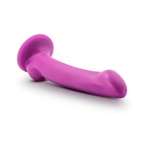 D9 Ergo Mini 7 in. Dual Density Silicone Dildo Violet