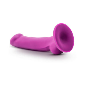 D9 Ergo Mini 7 in. Dual Density Silicone Dildo Violet