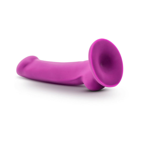 D9 Ergo Mini 7 in. Dual Density Silicone Dildo Violet