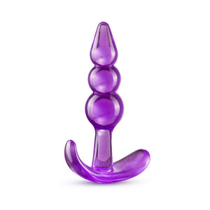 Triple Bead Anal Plug Purple