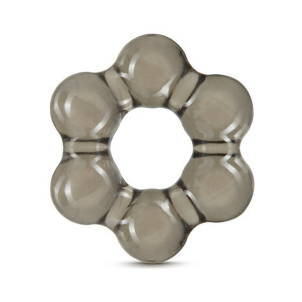 Thick Bead Cockring Black