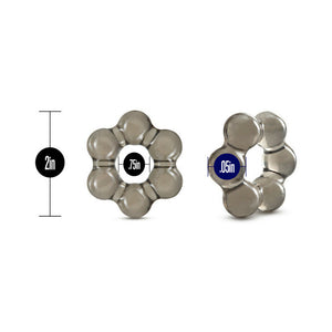 Thick Bead Cockring Black