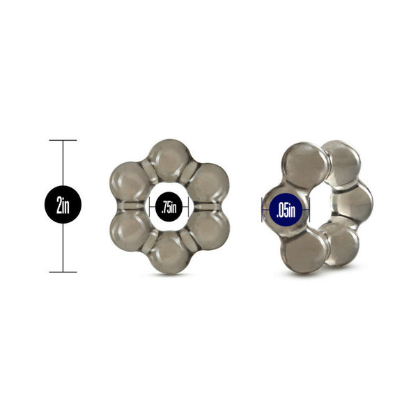 Thick Bead Cockring Black