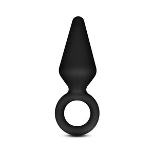 Silicone Loop Plug Small Black