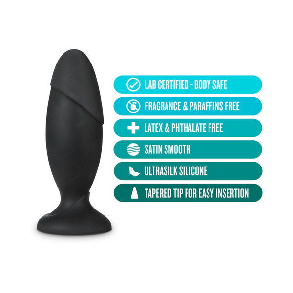 Silicone Rocket Plug Black